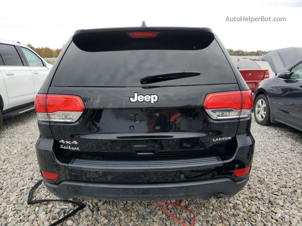 2019 Jeep Grand Cherokee Laredo Черный vin: 1C4RJFAG8KC709215