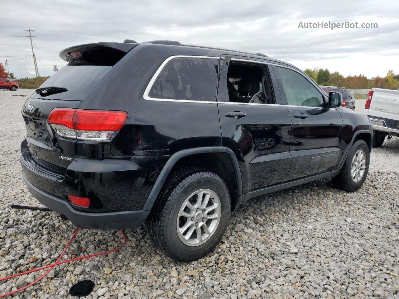 2019 Jeep Grand Cherokee Laredo Black vin: 1C4RJFAG8KC709215