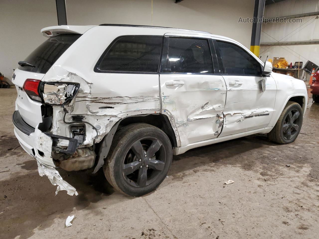 2021 Jeep Grand Cherokee Laredo White vin: 1C4RJFAG8MC534886