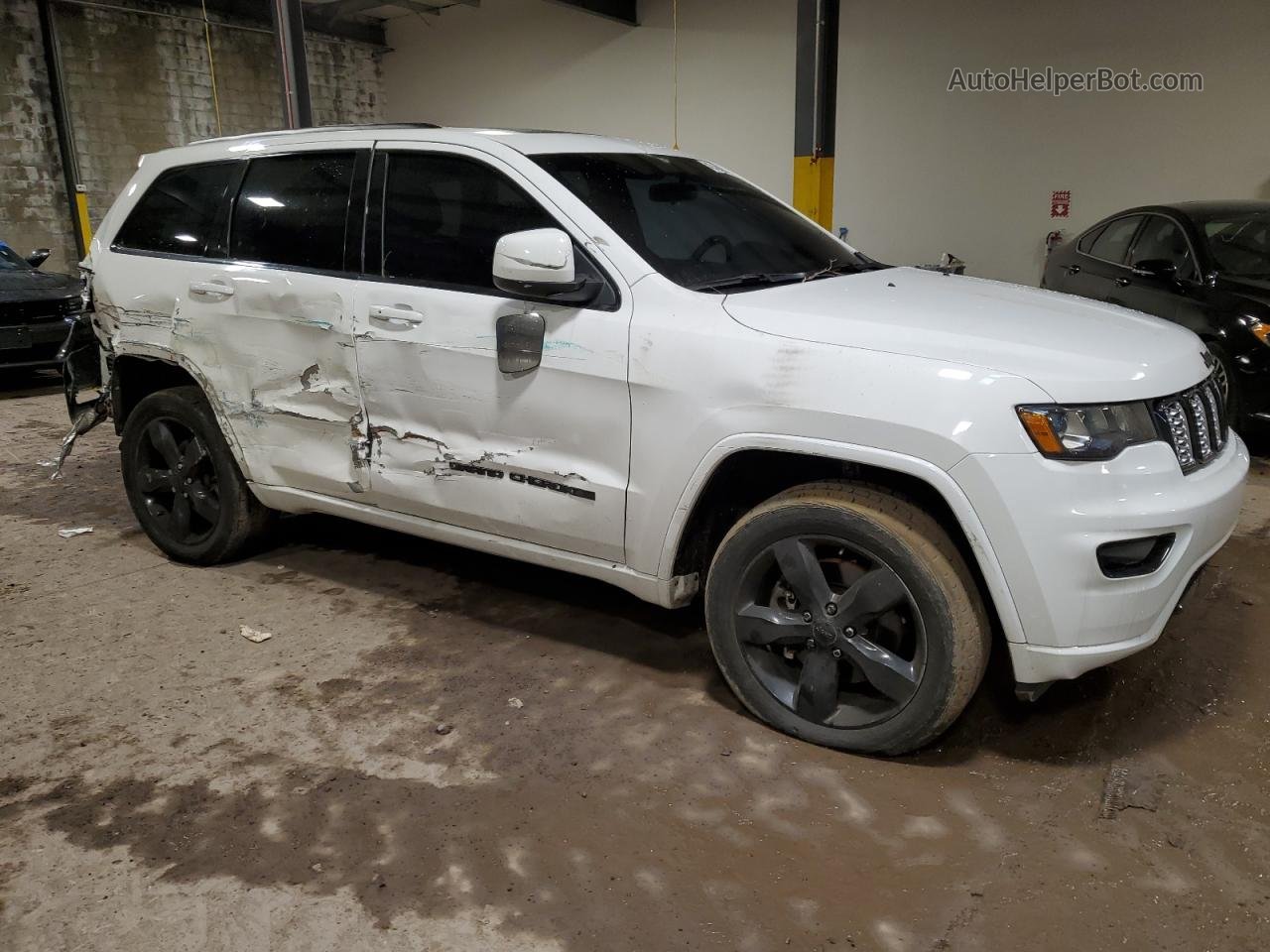 2021 Jeep Grand Cherokee Laredo White vin: 1C4RJFAG8MC534886