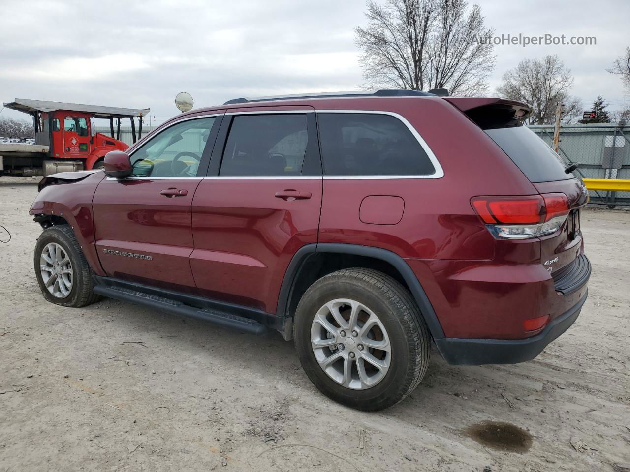 2021 Jeep Grand Cherokee Laredo Бордовый vin: 1C4RJFAG8MC628878