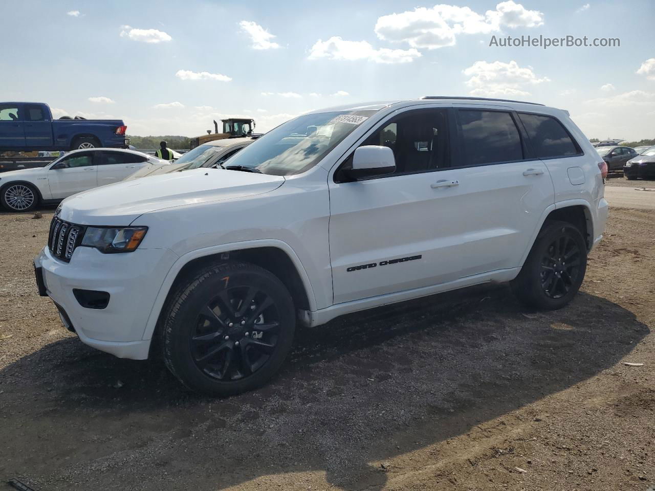 2021 Jeep Grand Cherokee Laredo White vin: 1C4RJFAG8MC674503