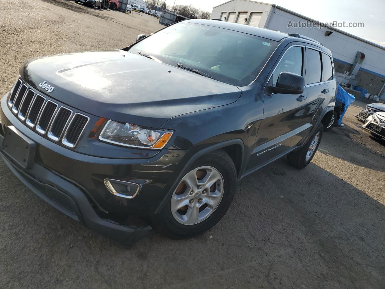 2014 Jeep Grand Cherokee Laredo Black vin: 1C4RJFAG9EC128794