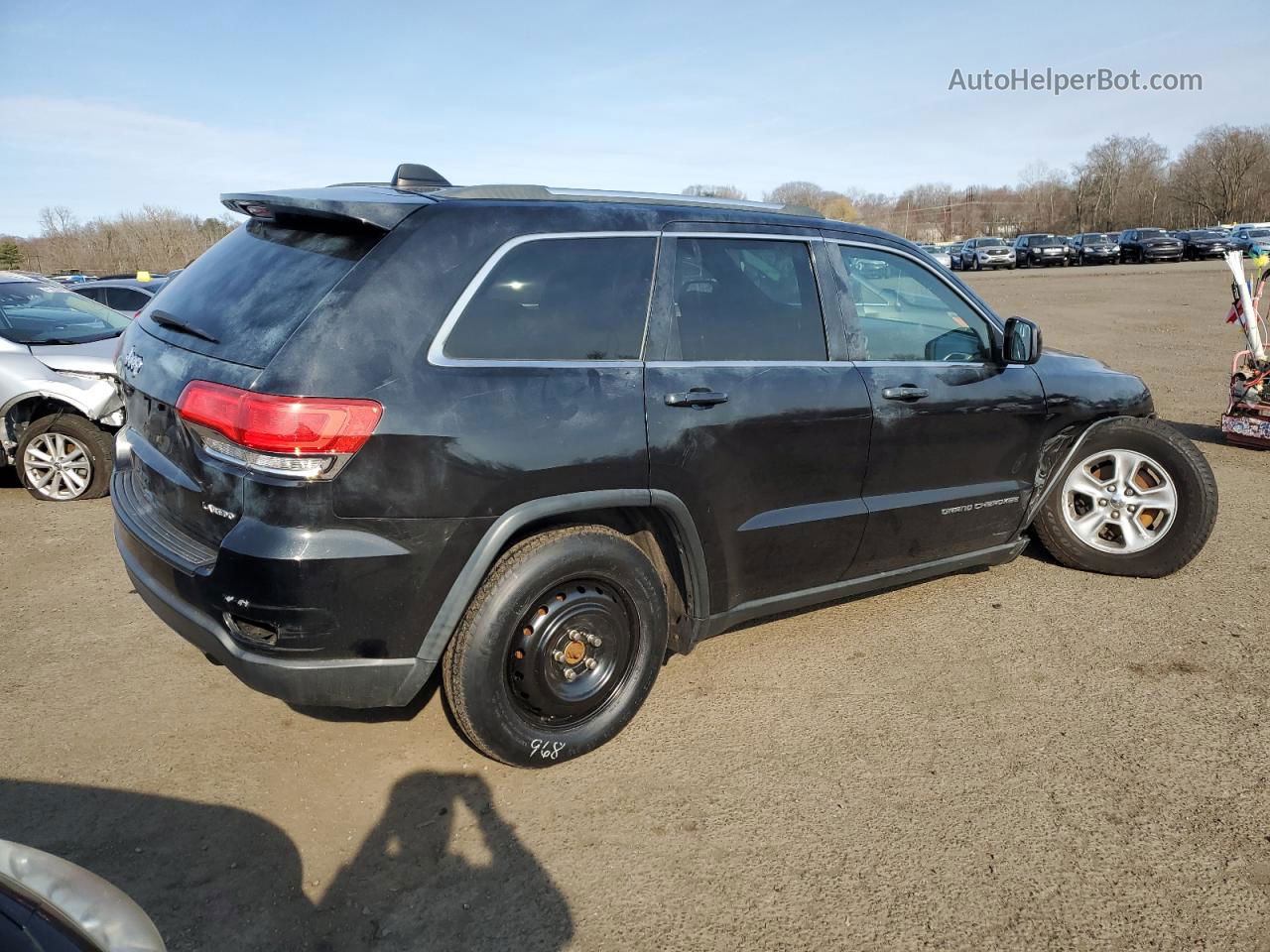 2014 Jeep Grand Cherokee Laredo Black vin: 1C4RJFAG9EC128794