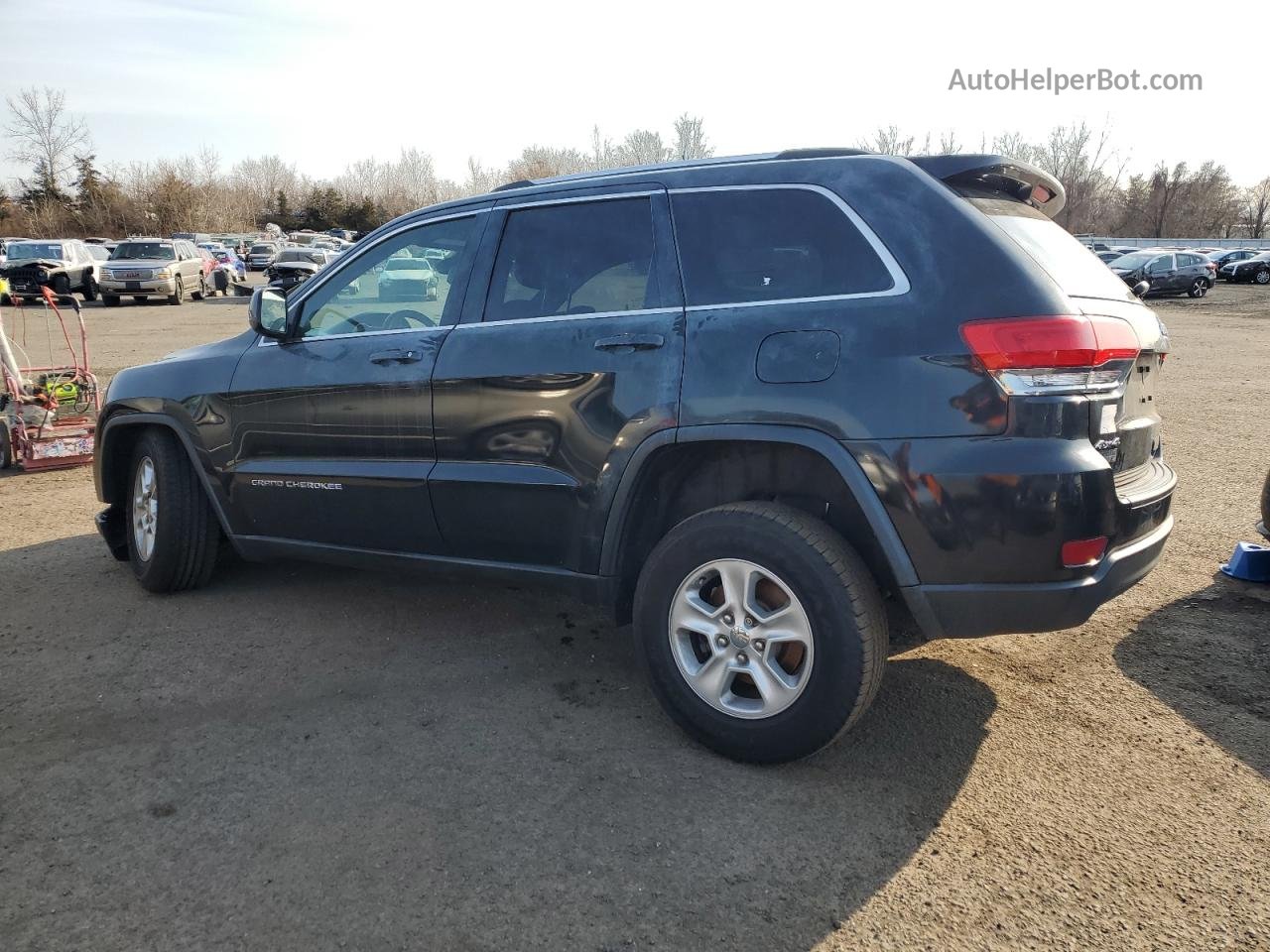 2014 Jeep Grand Cherokee Laredo Черный vin: 1C4RJFAG9EC128794