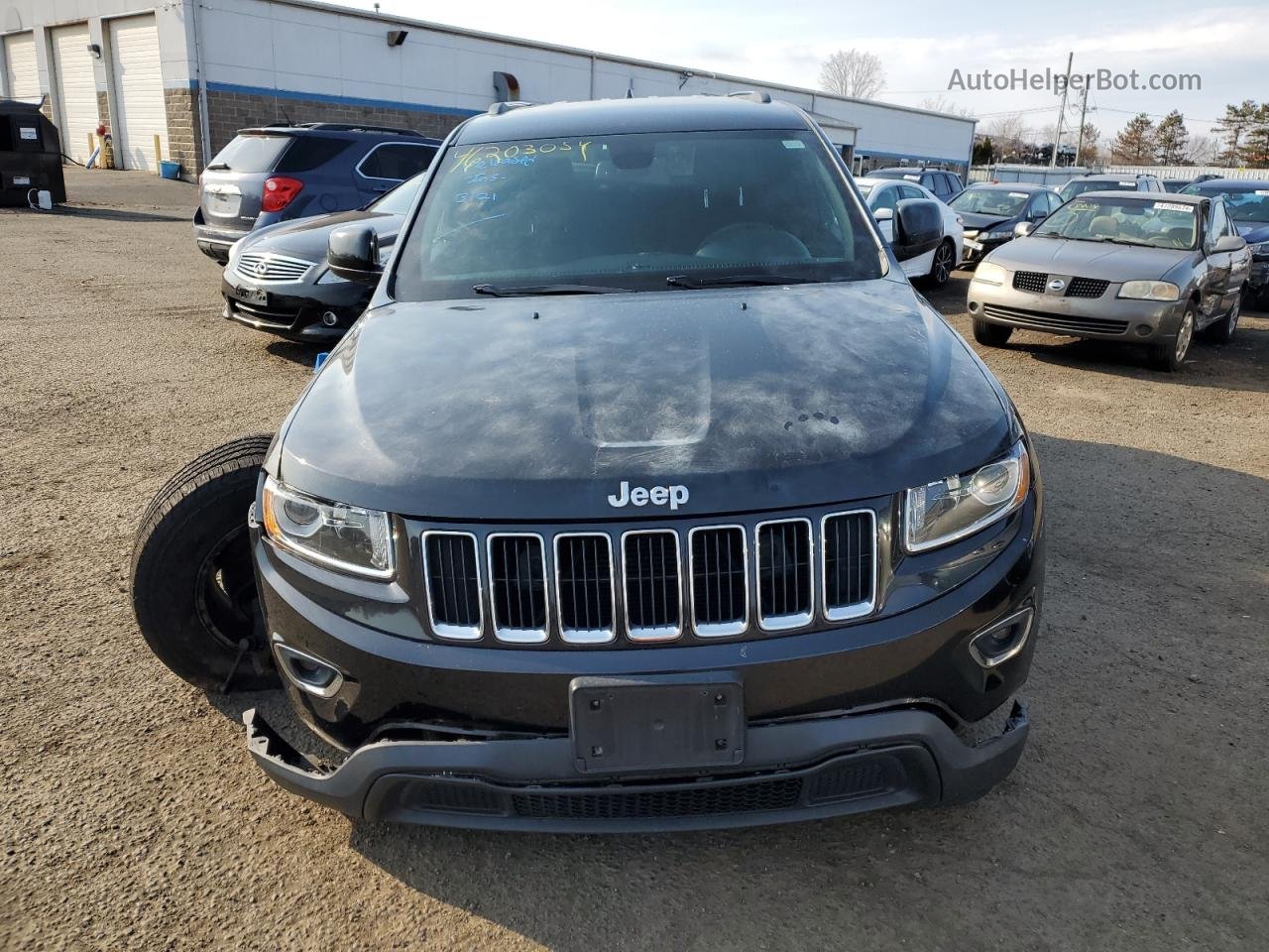 2014 Jeep Grand Cherokee Laredo Black vin: 1C4RJFAG9EC128794