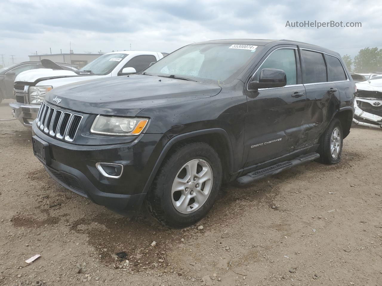 2014 Jeep Grand Cherokee Laredo Black vin: 1C4RJFAG9EC451808