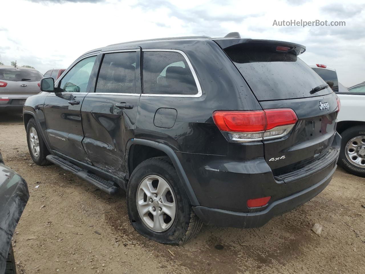 2014 Jeep Grand Cherokee Laredo Black vin: 1C4RJFAG9EC451808