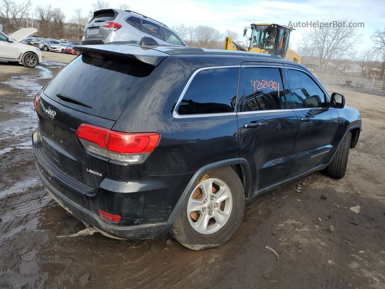 2014 Jeep Grand Cherokee Laredo Black vin: 1C4RJFAG9EC470181