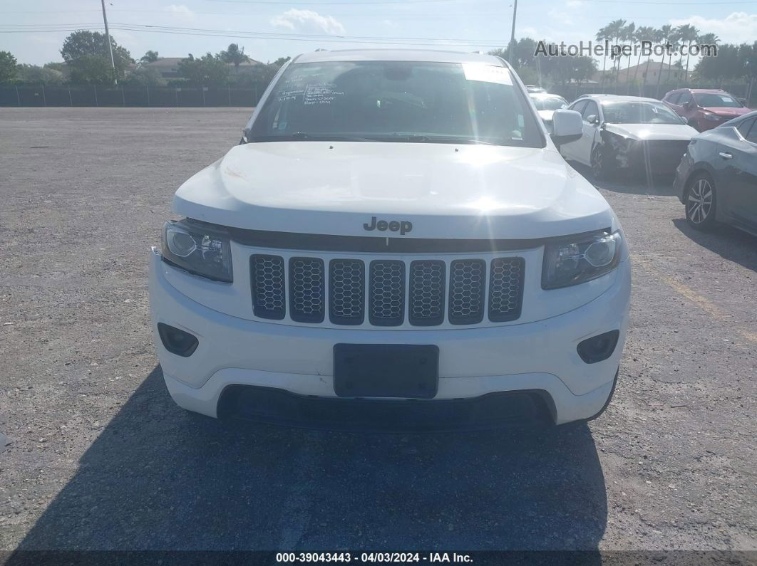 2015 Jeep Grand Cherokee Altitude White vin: 1C4RJFAG9FC675470