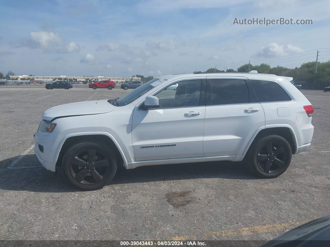 2015 Jeep Grand Cherokee Altitude White vin: 1C4RJFAG9FC675470