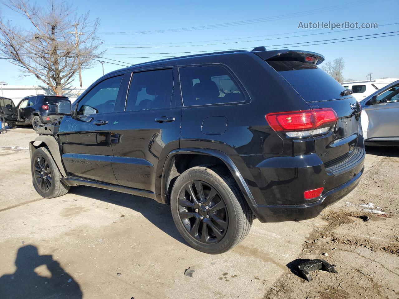 2019 Jeep Grand Cherokee Laredo Black vin: 1C4RJFAG9KC552682