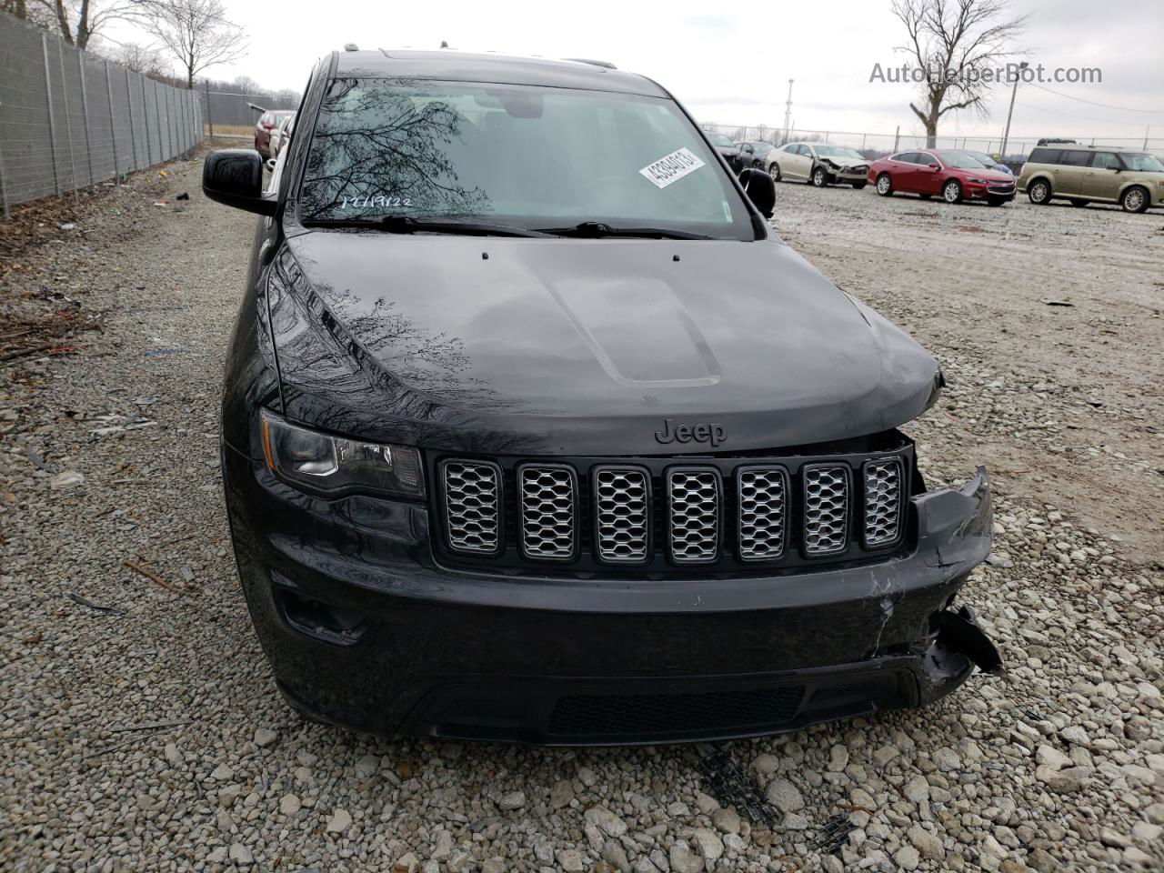 2019 Jeep Grand Cherokee Laredo Black vin: 1C4RJFAG9KC577372