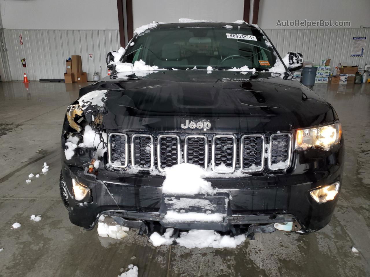 2019 Jeep Grand Cherokee Laredo Black vin: 1C4RJFAG9KC660400