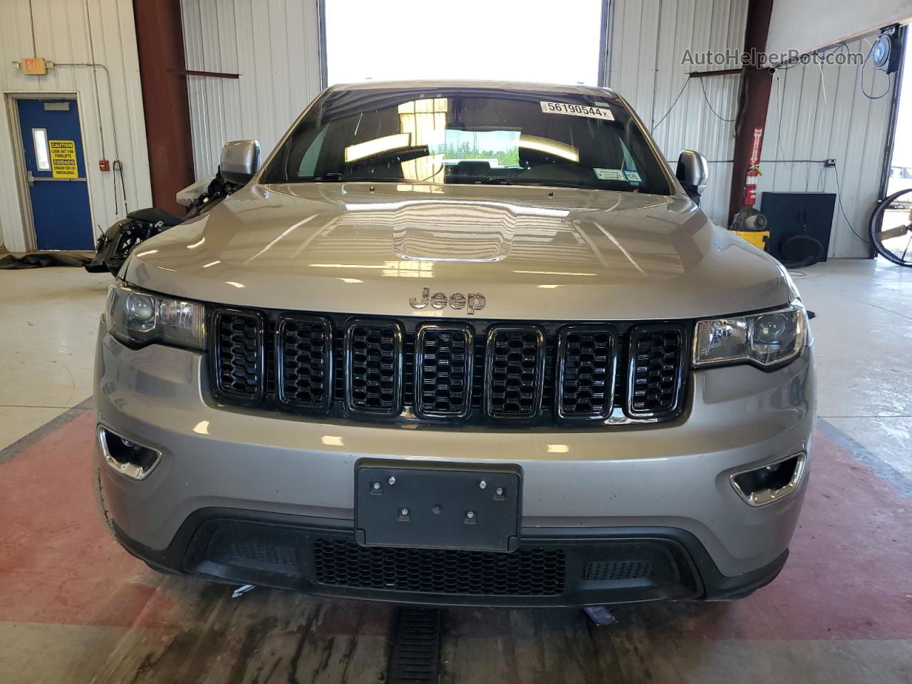 2021 Jeep Grand Cherokee Laredo Silver vin: 1C4RJFAG9MC543080