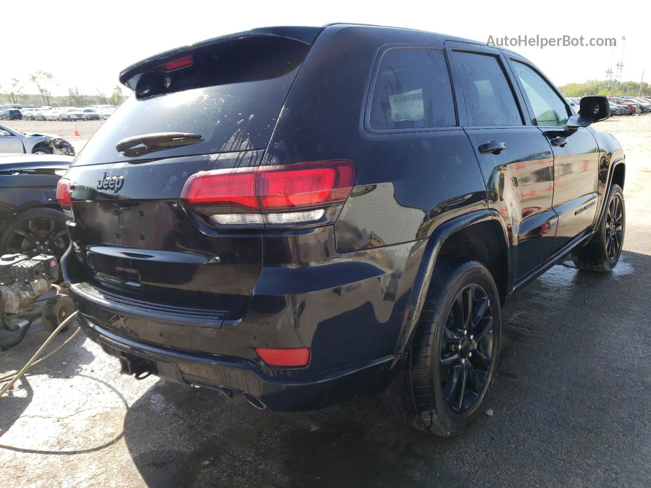 2021 Jeep Grand Cherokee Laredo Черный vin: 1C4RJFAG9MC589461