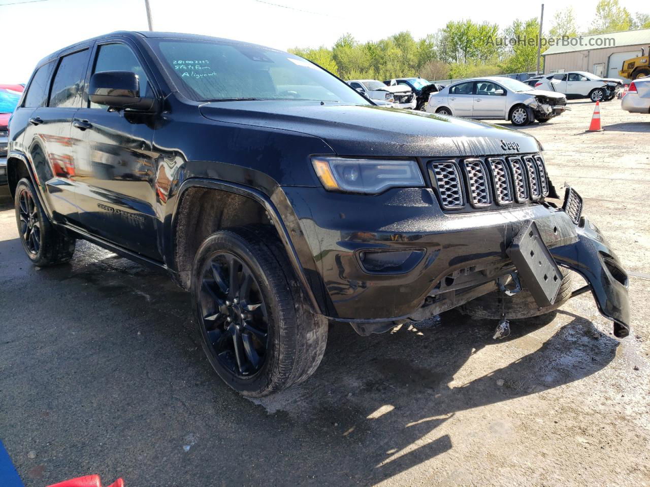 2021 Jeep Grand Cherokee Laredo Black vin: 1C4RJFAG9MC589461