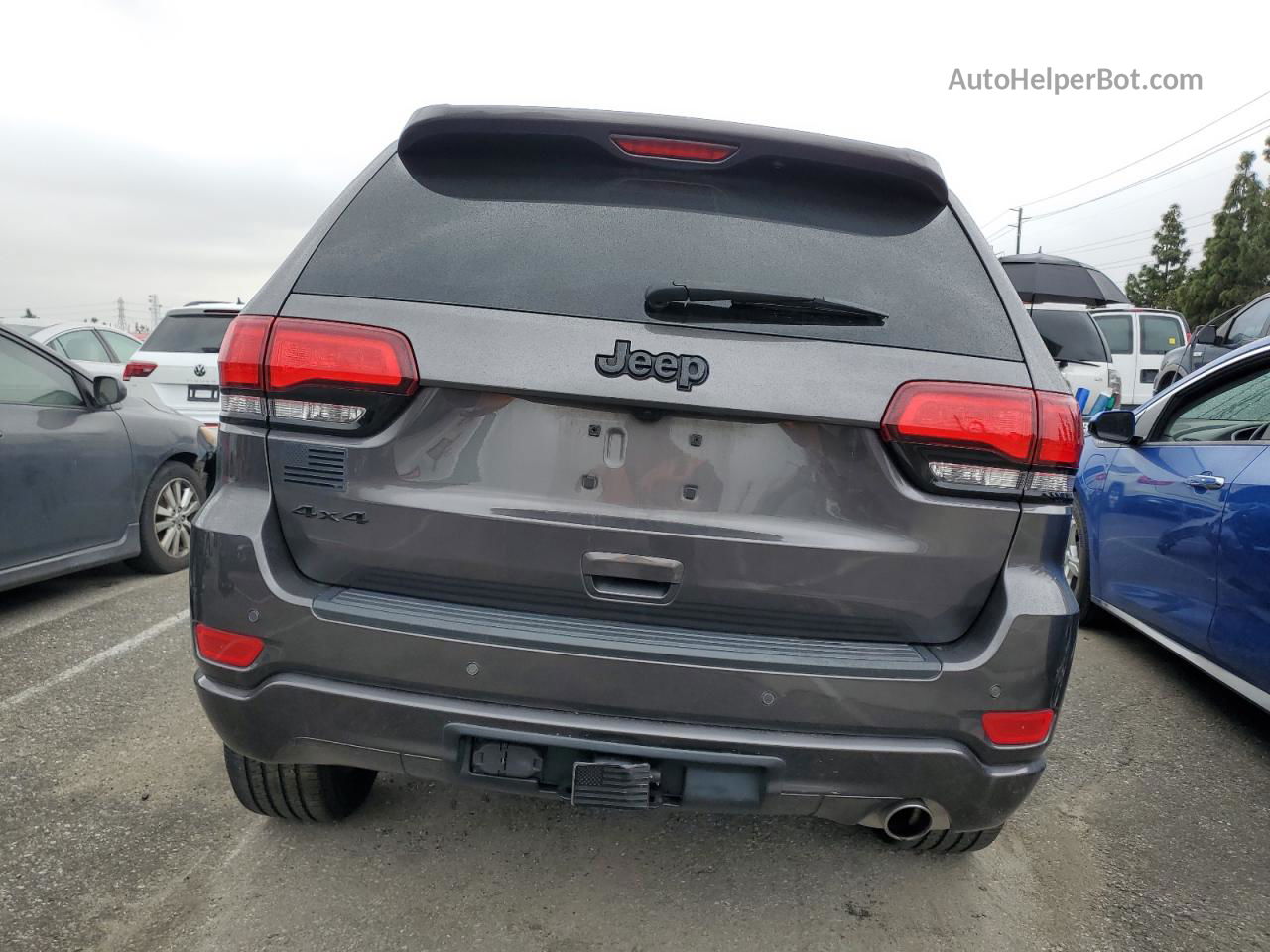 2021 Jeep Grand Cherokee Laredo Угольный vin: 1C4RJFAG9MC778837