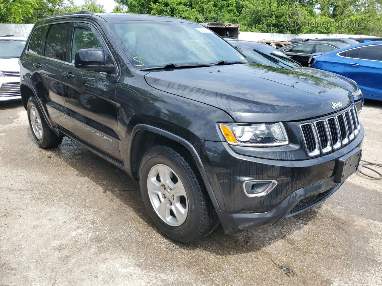 2014 Jeep Grand Cherokee Laredo Black vin: 1C4RJFAGXEC214227