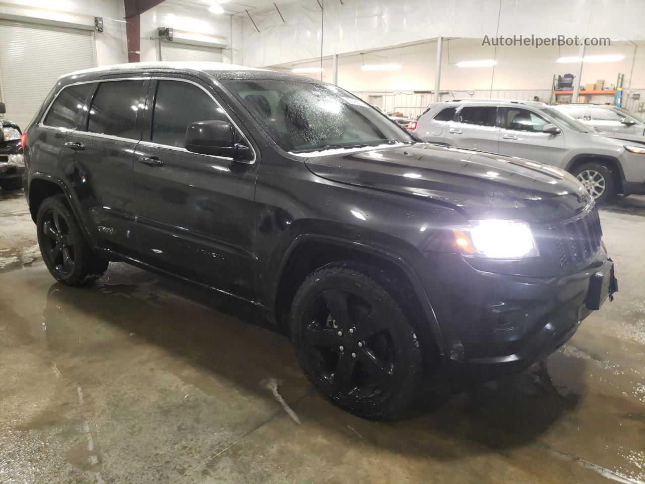 2014 Jeep Grand Cherokee Laredo Черный vin: 1C4RJFAGXEC534146