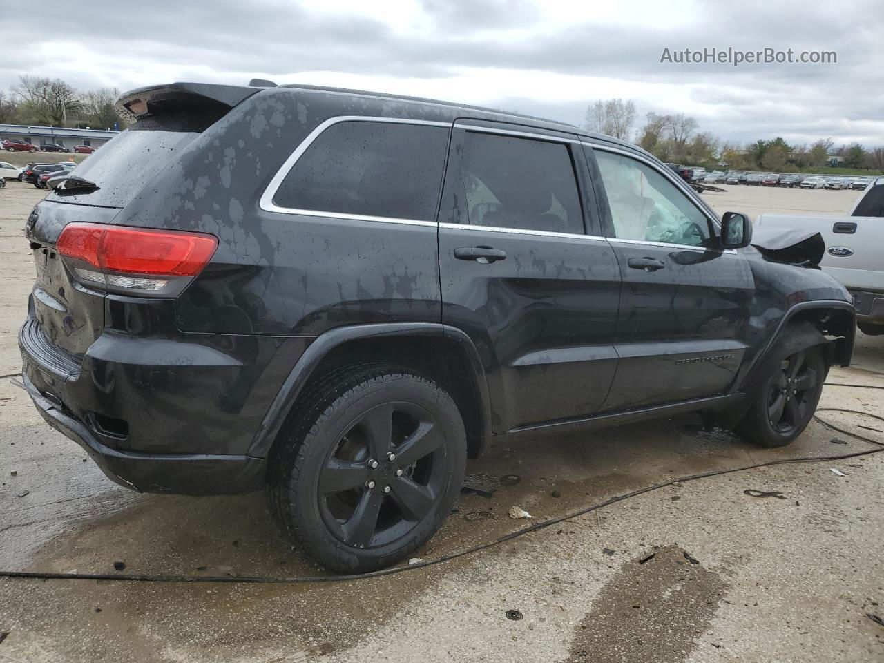 2014 Jeep Grand Cherokee Laredo Black vin: 1C4RJFAGXEC549570