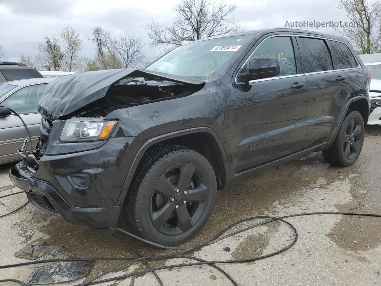 2014 Jeep Grand Cherokee Laredo Black vin: 1C4RJFAGXEC549570