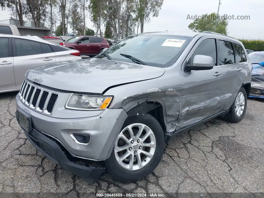 2015 Jeep Grand Cherokee Laredo Silver vin: 1C4RJFAGXFC122844