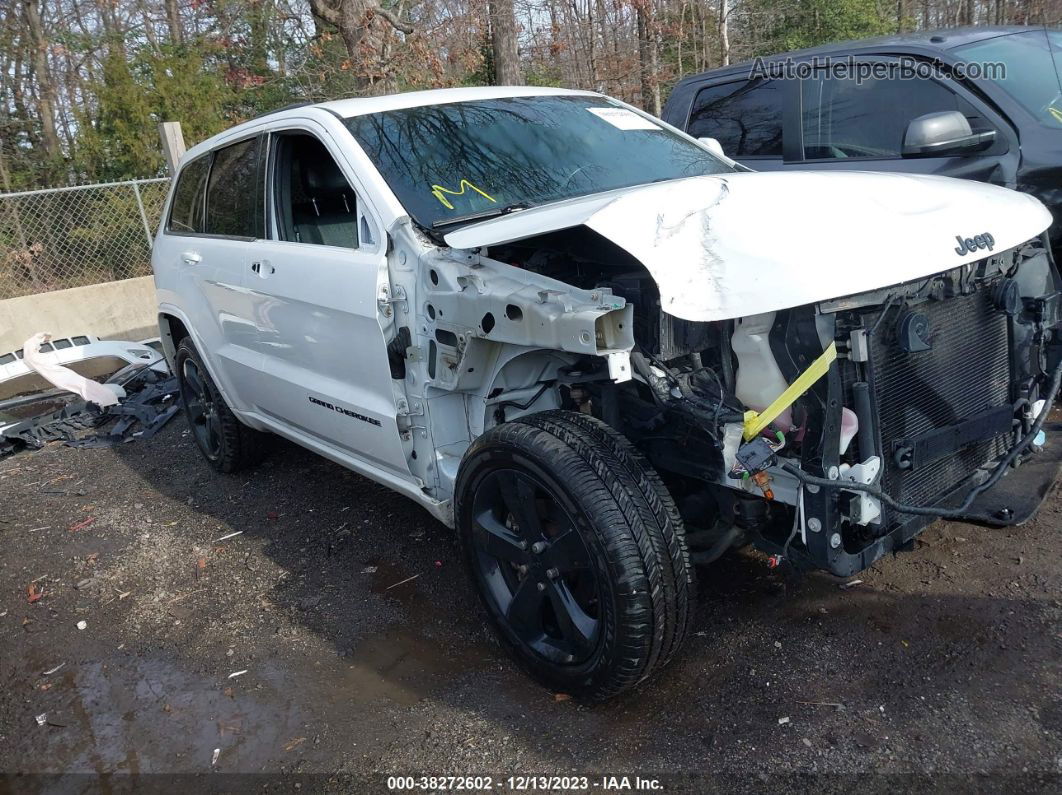 2015 Jeep Grand Cherokee Laredo White vin: 1C4RJFAGXFC130801