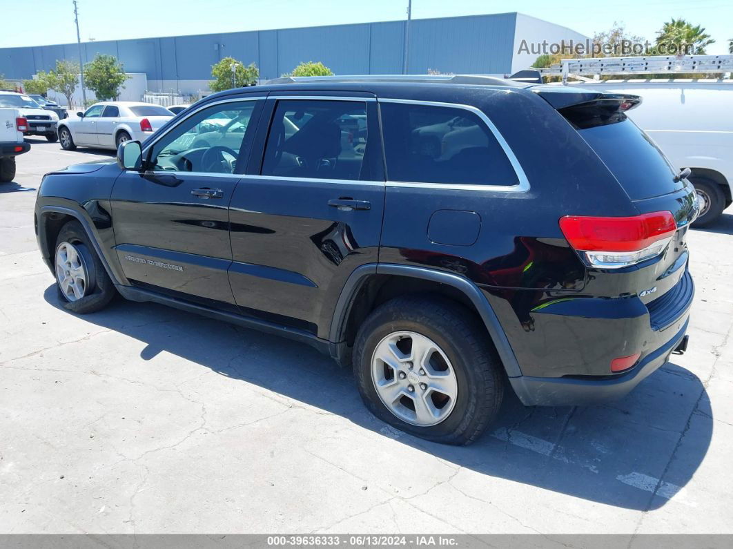 2017 Jeep Grand Cherokee Laredo 4x4 Черный vin: 1C4RJFAGXHC715073