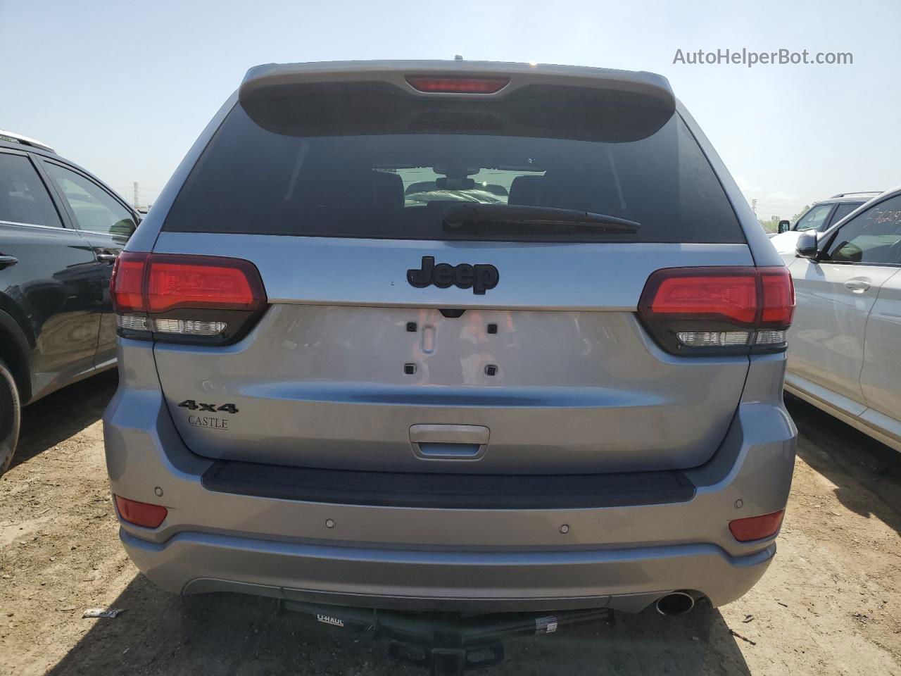 2019 Jeep Grand Cherokee Laredo Silver vin: 1C4RJFAGXKC545630