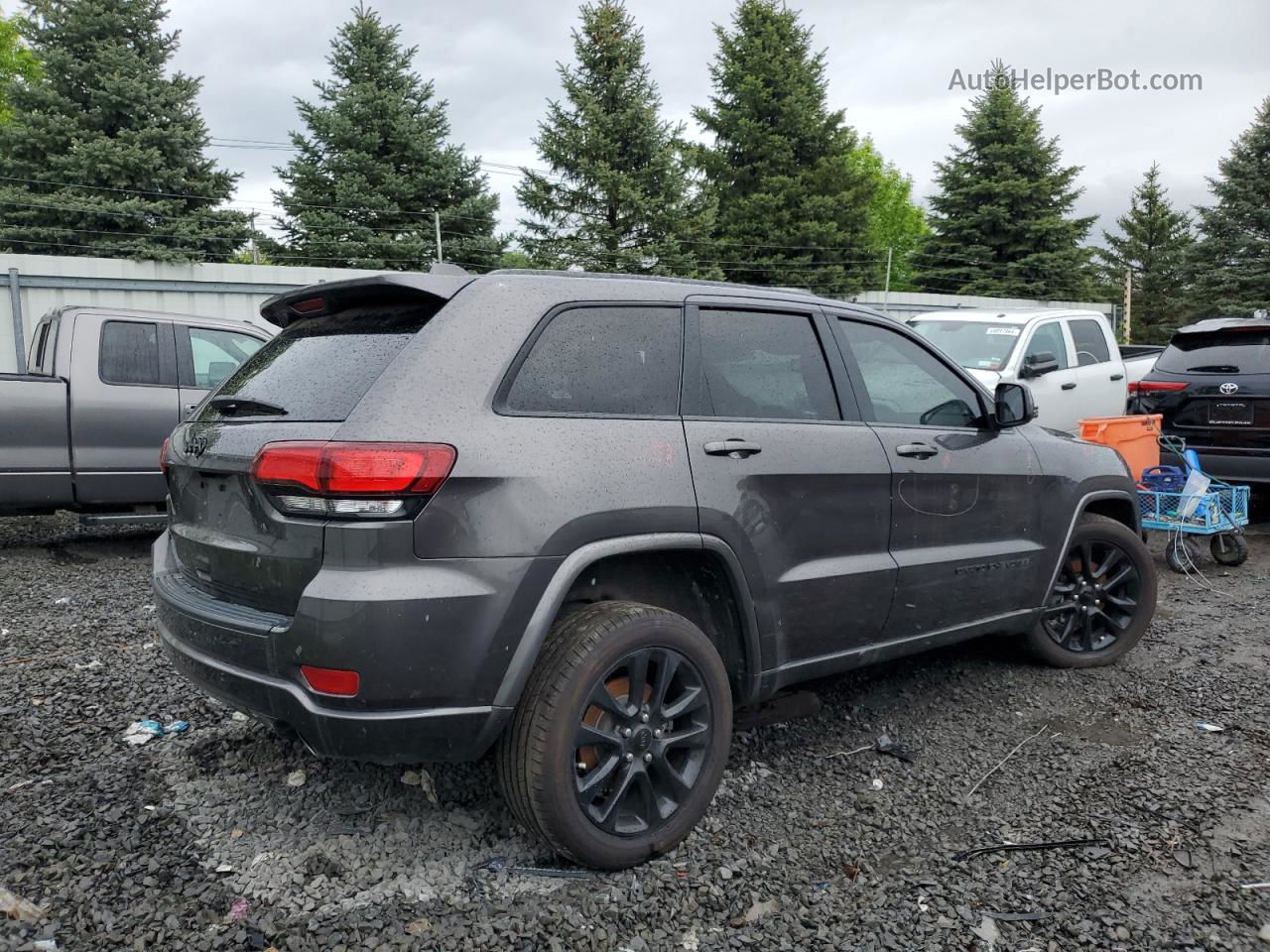 2019 Jeep Grand Cherokee Laredo Серый vin: 1C4RJFAGXKC566137