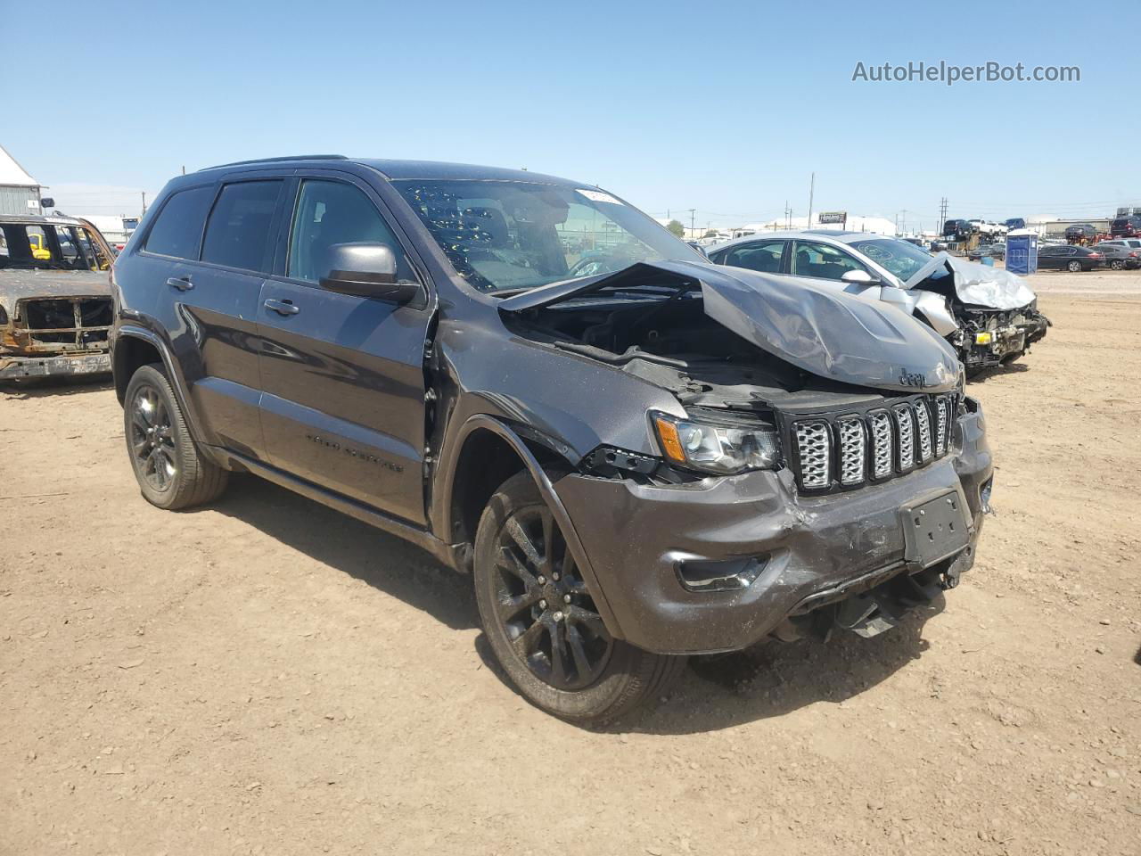 2019 Jeep Grand Cherokee Laredo Gray vin: 1C4RJFAGXKC587585