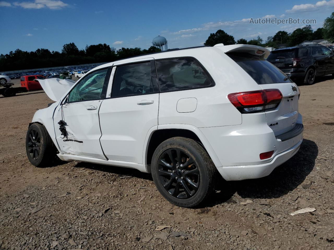 2019 Jeep Grand Cherokee Laredo White vin: 1C4RJFAGXKC601971