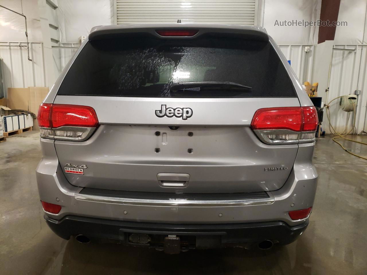 2014 Jeep Grand Cherokee Limited Silver vin: 1C4RJFBG0EC150617