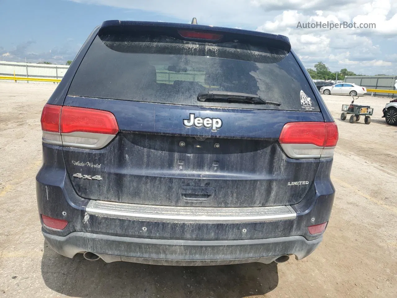 2014 Jeep Grand Cherokee Limited Blue vin: 1C4RJFBG0EC190275