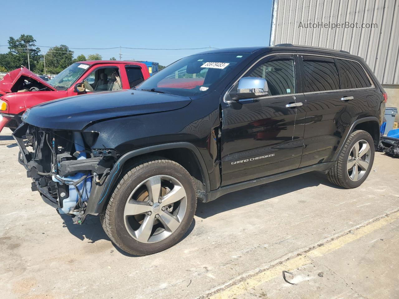 2014 Jeep Grand Cherokee Limited Black vin: 1C4RJFBG0EC254038