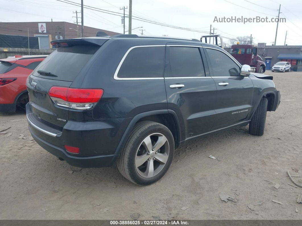 2015 Jeep Grand Cherokee Limited Black vin: 1C4RJFBG0FC165376