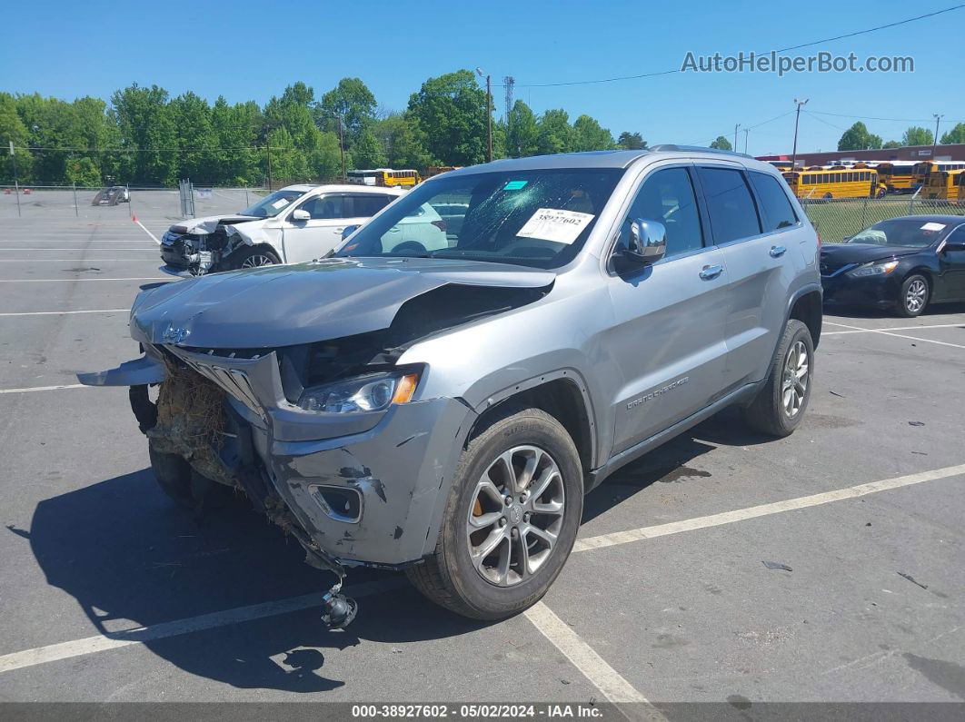 2015 Jeep Grand Cherokee Limited Silver vin: 1C4RJFBG0FC172621