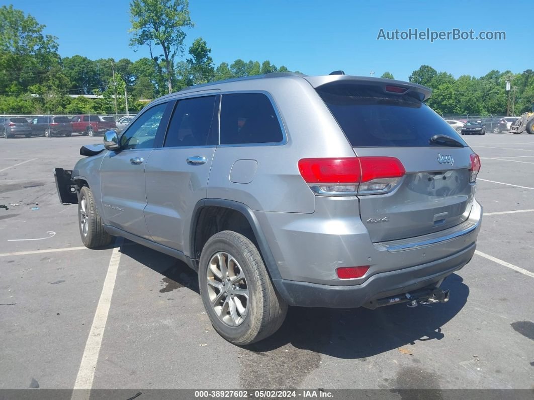 2015 Jeep Grand Cherokee Limited Silver vin: 1C4RJFBG0FC172621