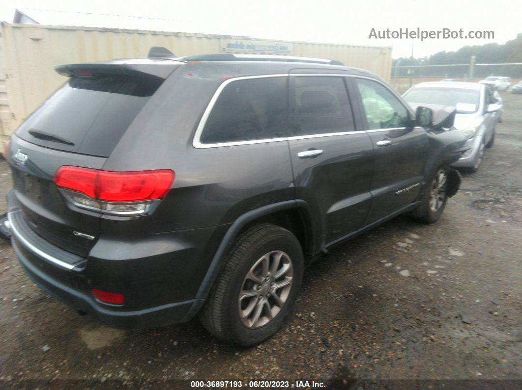 2015 Jeep Grand Cherokee Limited Gray vin: 1C4RJFBG0FC645983