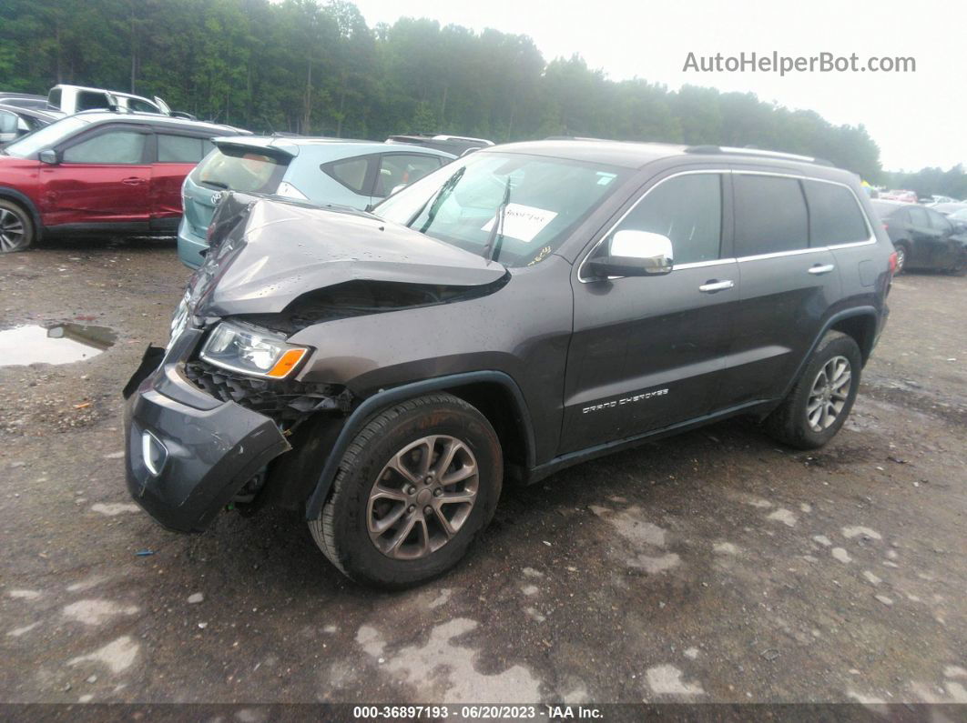 2015 Jeep Grand Cherokee Limited Gray vin: 1C4RJFBG0FC645983