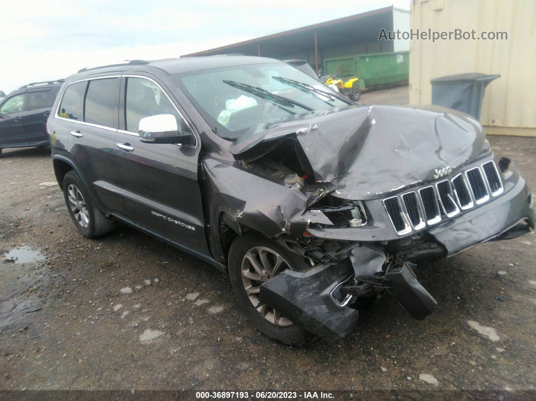 2015 Jeep Grand Cherokee Limited Gray vin: 1C4RJFBG0FC645983