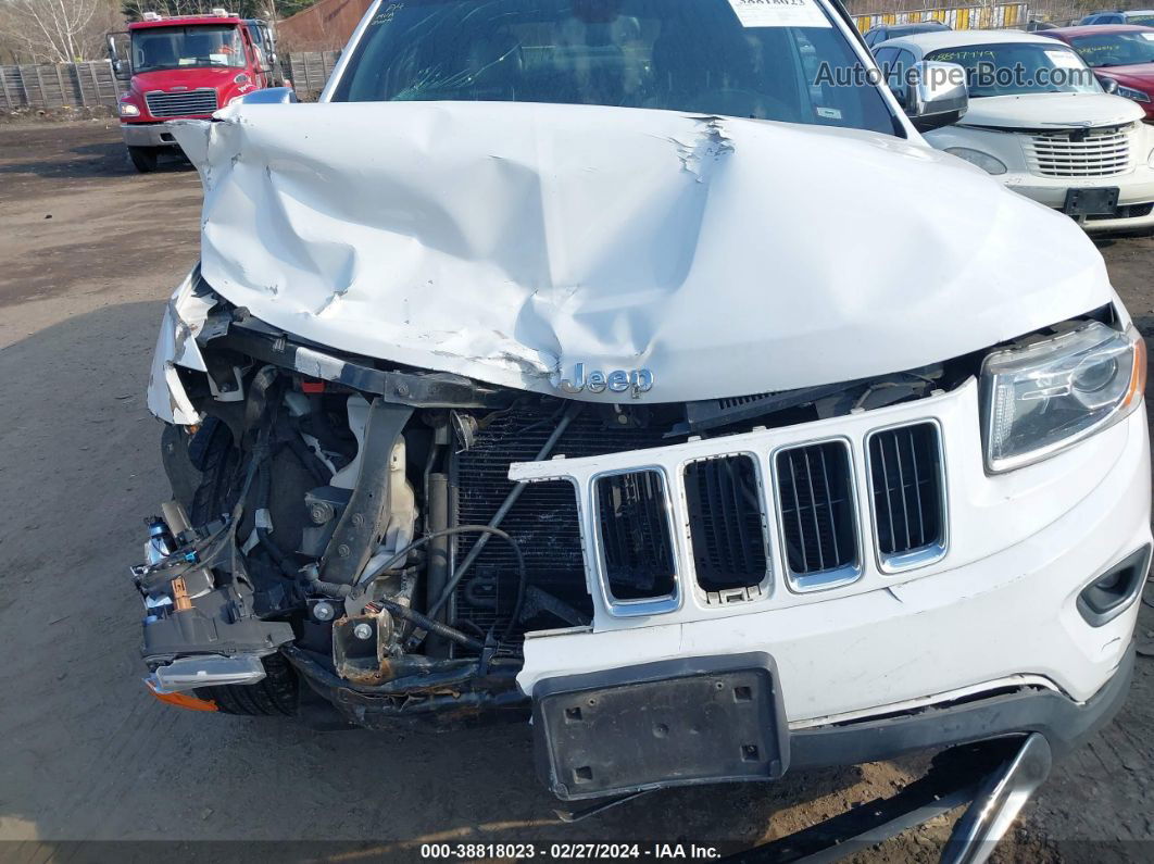 2015 Jeep Grand Cherokee Limited White vin: 1C4RJFBG0FC650603