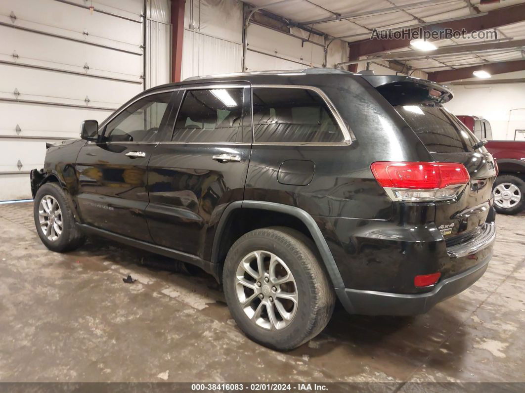 2015 Jeep Grand Cherokee Limited Black vin: 1C4RJFBG0FC827280