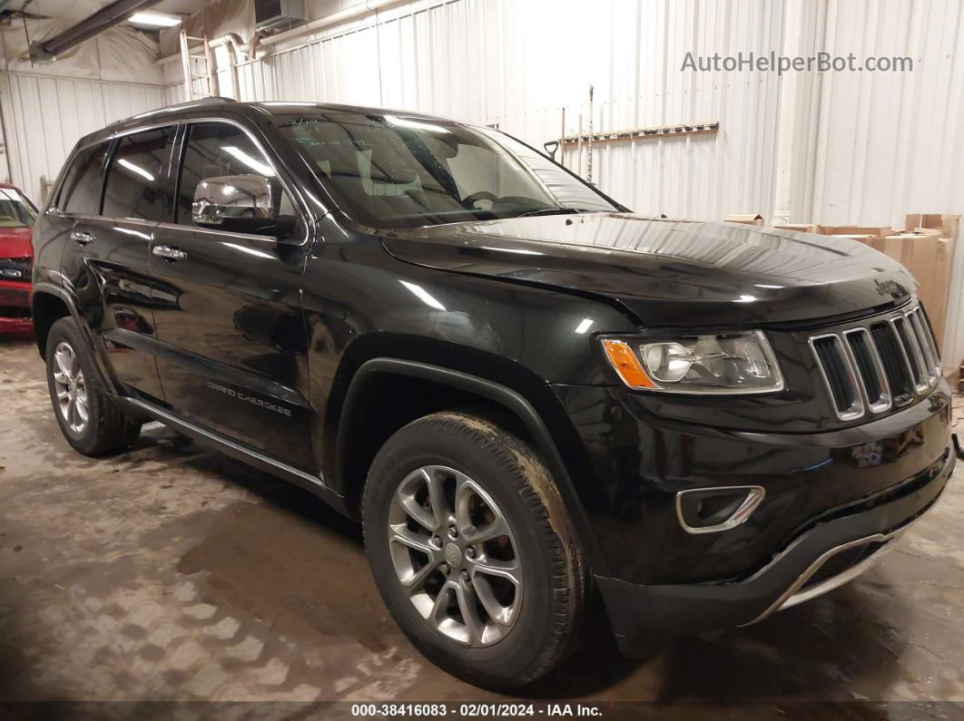 2015 Jeep Grand Cherokee Limited Black vin: 1C4RJFBG0FC827280