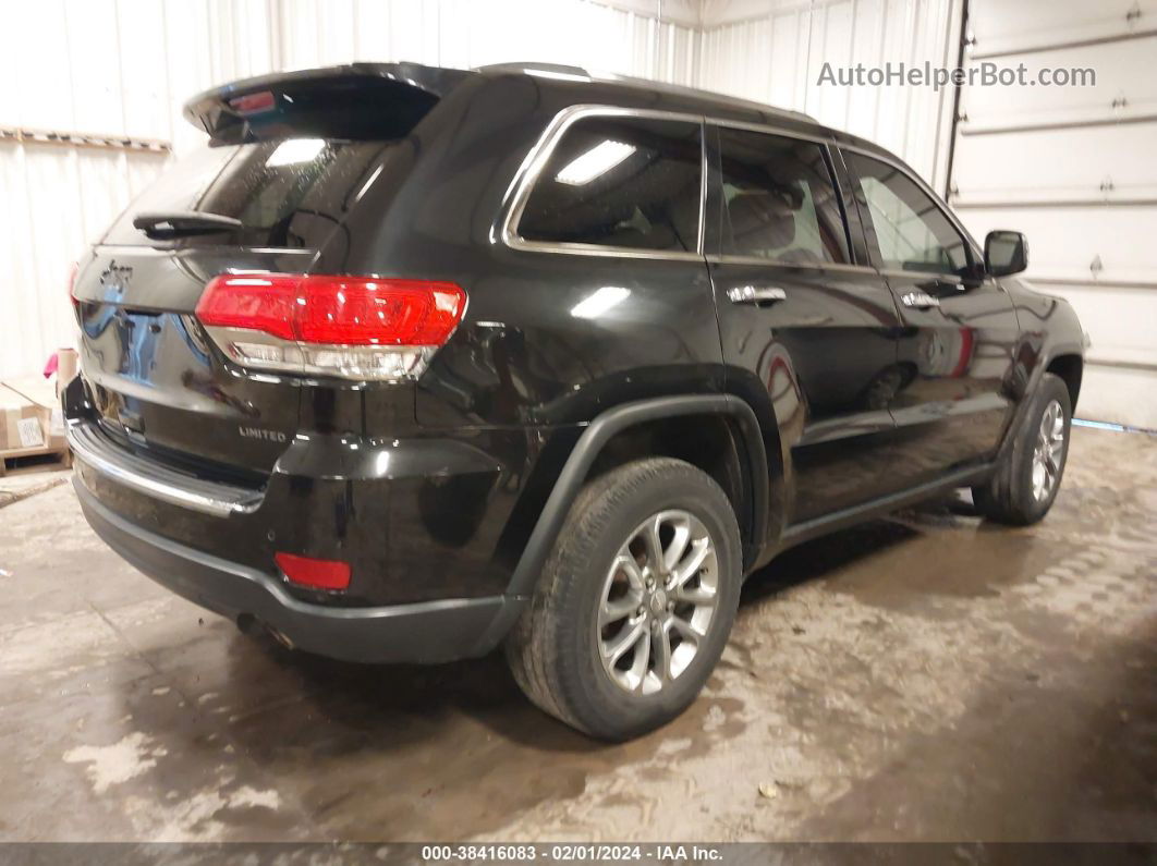 2015 Jeep Grand Cherokee Limited Черный vin: 1C4RJFBG0FC827280