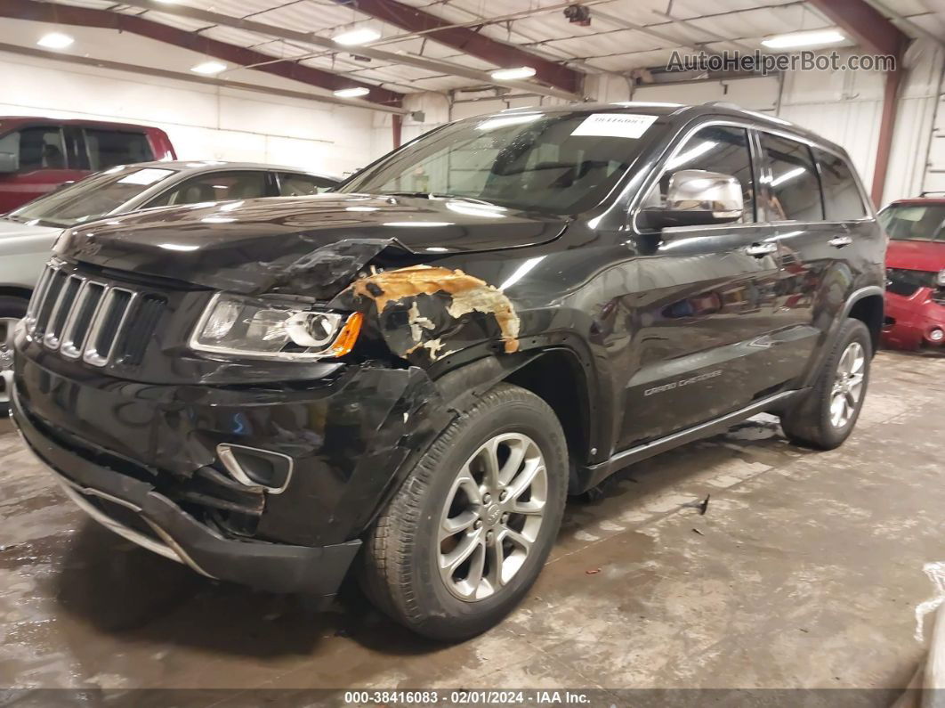 2015 Jeep Grand Cherokee Limited Black vin: 1C4RJFBG0FC827280