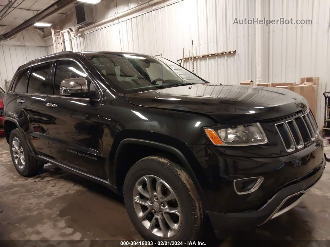 2015 Jeep Grand Cherokee Limited Black vin: 1C4RJFBG0FC827280