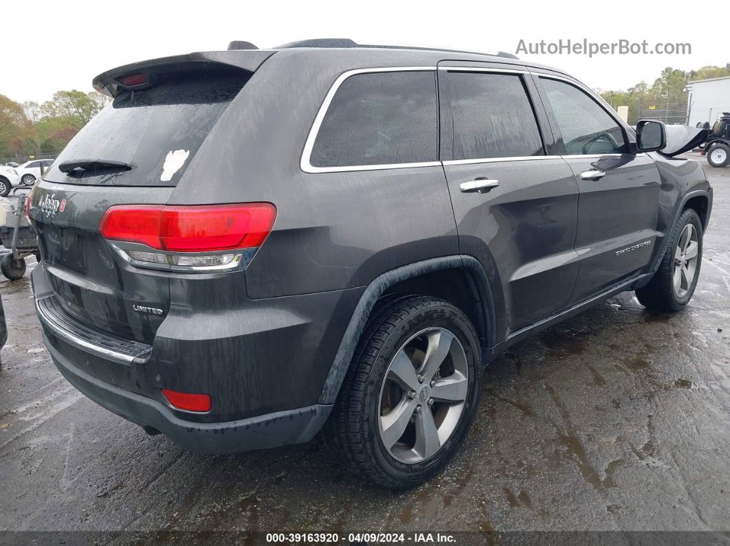 2015 Jeep Grand Cherokee Limited Gray vin: 1C4RJFBG0FC844645