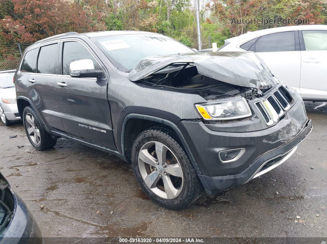 2015 Jeep Grand Cherokee Limited Gray vin: 1C4RJFBG0FC844645